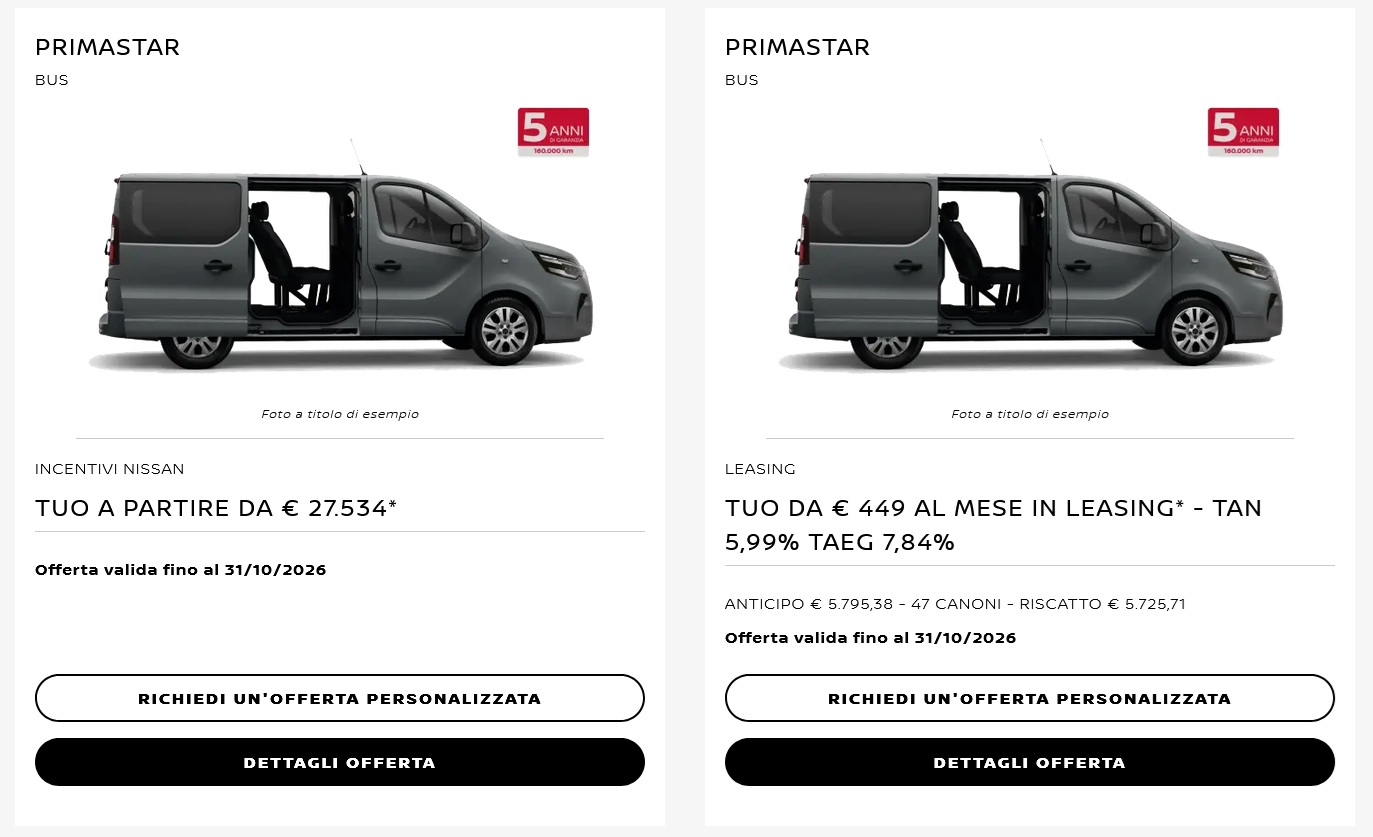 Nissan Primastar